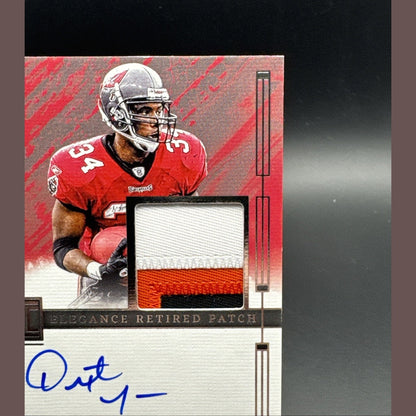 Dexter Jackson- 2024 IMPECCABLE ELEGANCE RETIRED PATCH- On Card AUTO 41/75