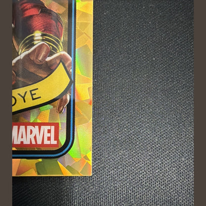 2025 TOPPS CHROME MARVEL SAPPHIRE ED GOLD #58 OKOYE /50