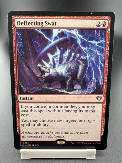 MTG Magic The Gathering Deflecting Swat Commander