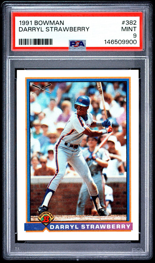 1991 Bowman - Darryl Strawberry #382