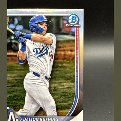 2025 Bowman Chrome Dalton Rushing Rookie #100