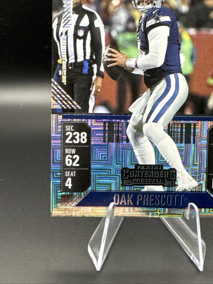 2024 Panini Contenders - Season Ticket Dak Prescott 25 Hobby Mojo Dallas Cowboys
