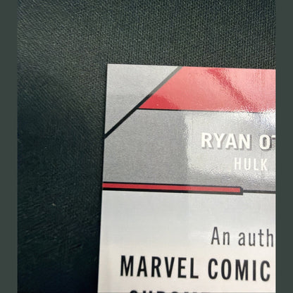 2025 Topps Chrome Marvel Comic Book Artist Autograph Hulk #1 - Ryan Ottley