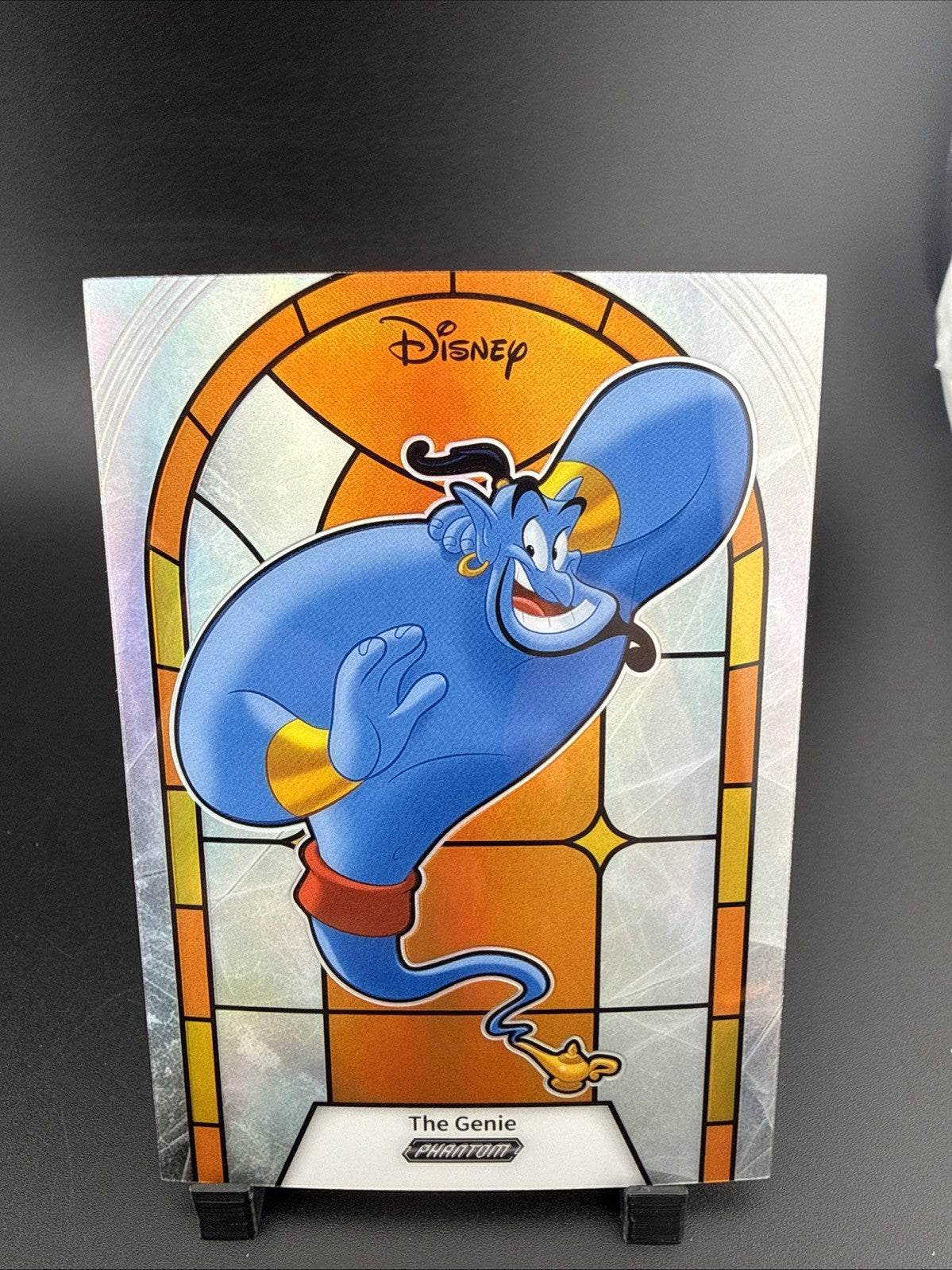 2025 Kakawow Phantom Disney Stained Glass Orange #PD-GLO-30 The Genie /50 YB50