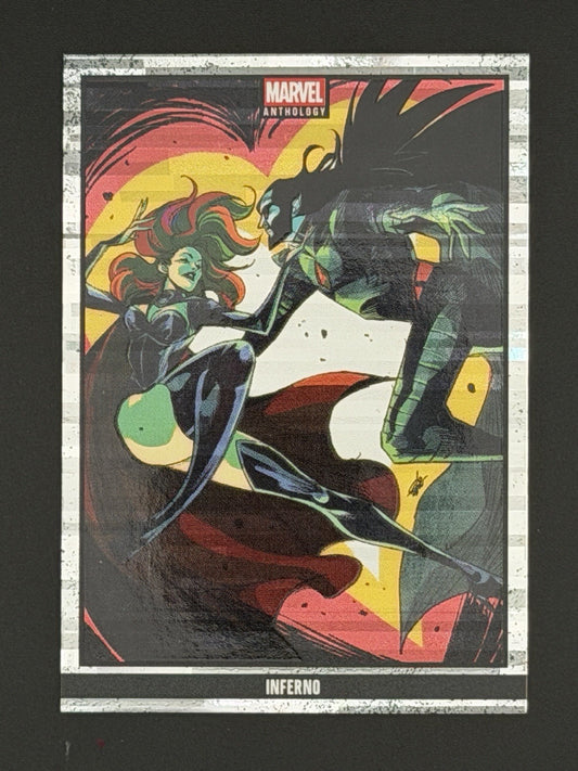 Marvel Anthology Panini - X-Men: Inferno 34 Mirror Holo /50 Mr Sinister / Pryor