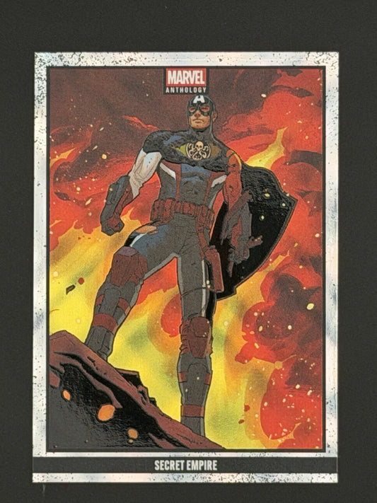 2025 Panini Anthology Marvel #77 Secret Empire Crossed Holo /200 Captain America