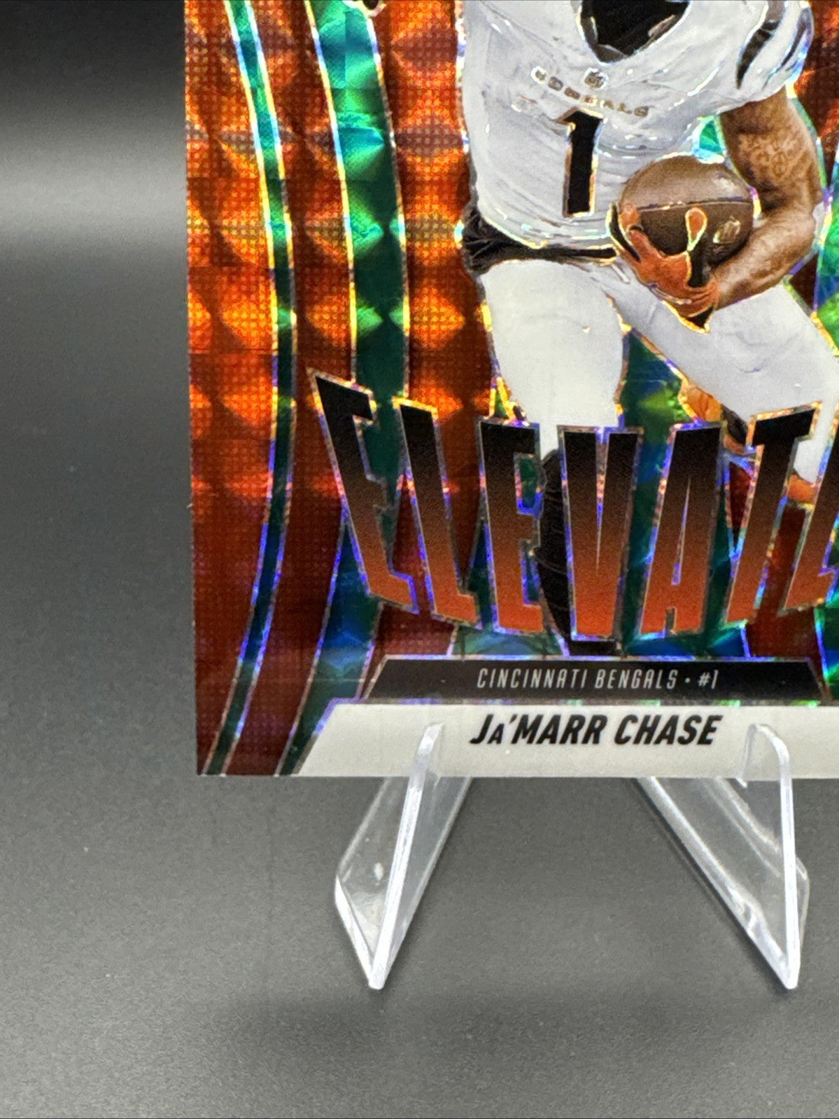 Panini 2025 Mosaic Elevate Prizm Insert Ja'Marr Chase Bengals #14