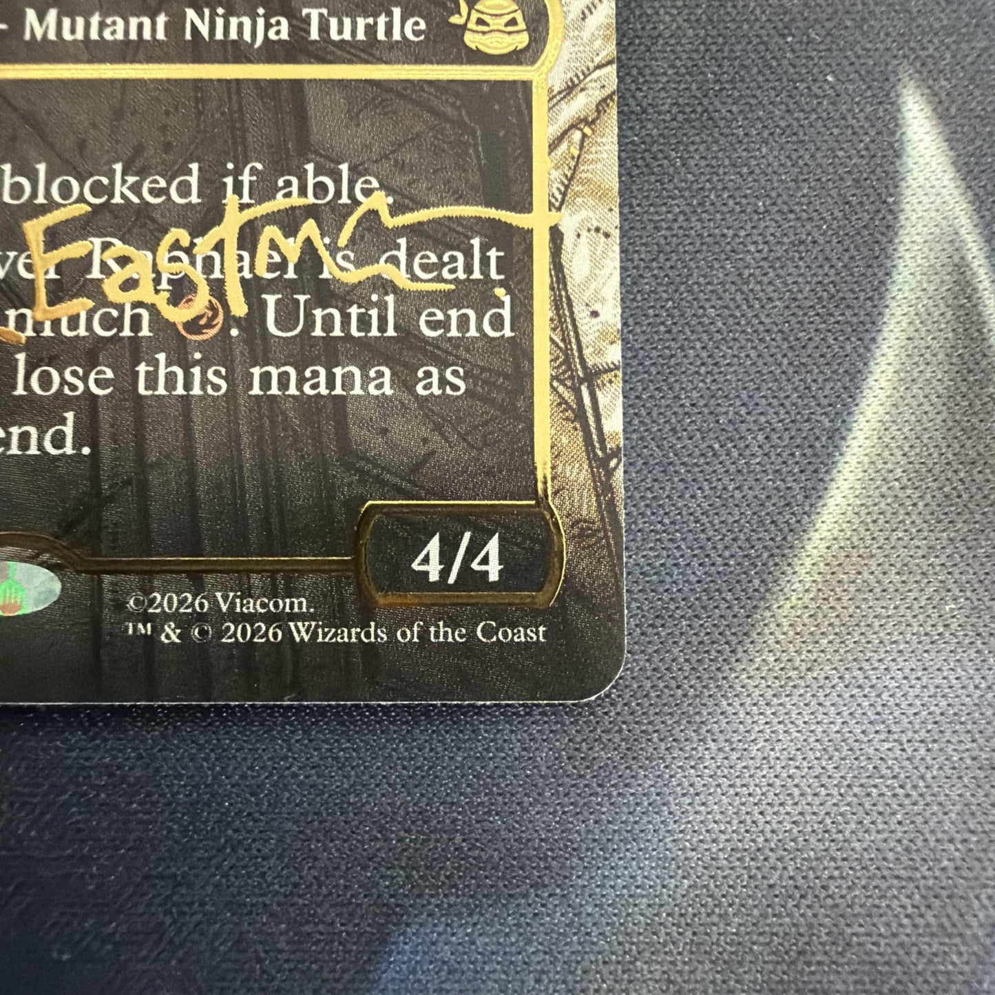 Raphael, Ninja Destroyer (Borderless) (Gold-Stamped Signature)