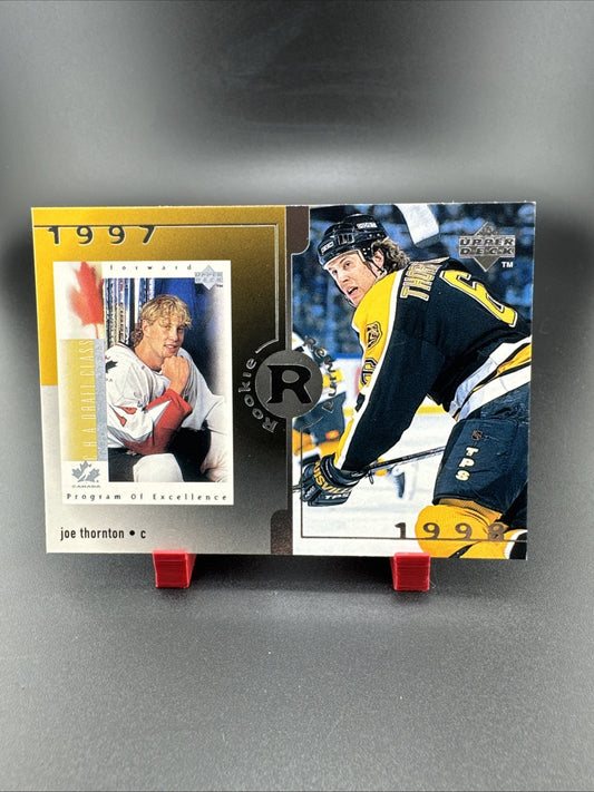 1998-99 Upper Deck Joe Thornton Rookie Rewind #19