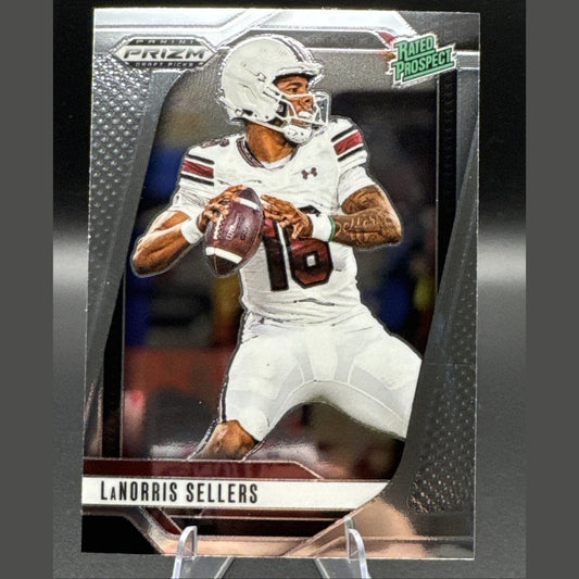 2025 Panini Prizm Draft Picks - LaNorris Sellers #165 Prizm (RC) - Gamecocks