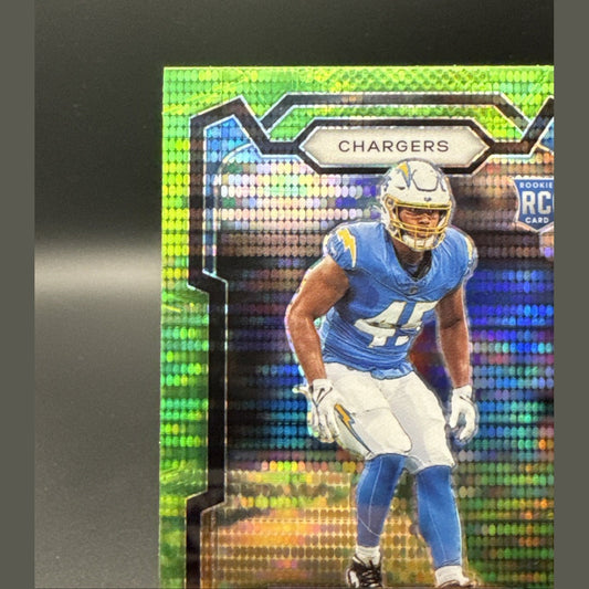 2023 Panini Prizm Tuli Tuipulotu Green Pulsar #354 RC