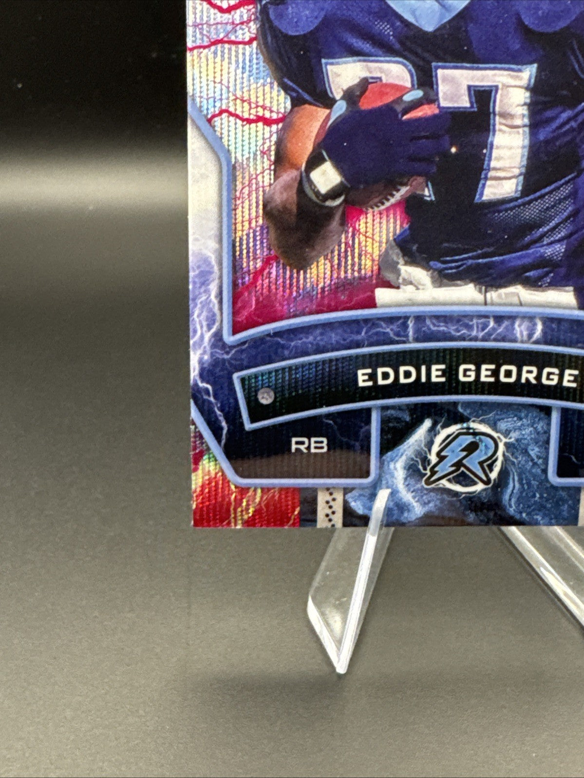 2024 Topps Resurgence - Eddie George #98 Sky Blue & Pink 101/199