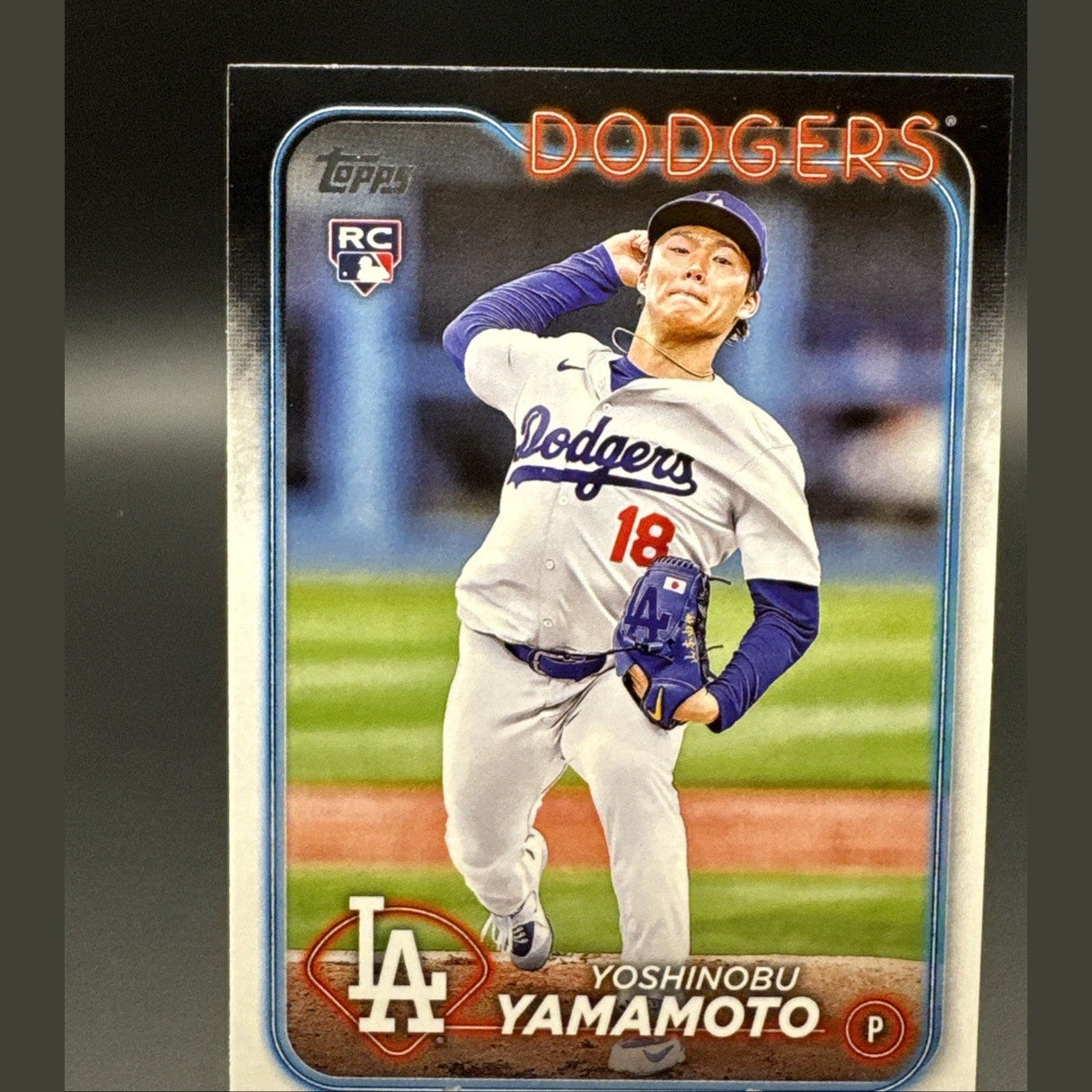 2024 Topps Yoshinobu Yamamoto RC #553 Dodgers