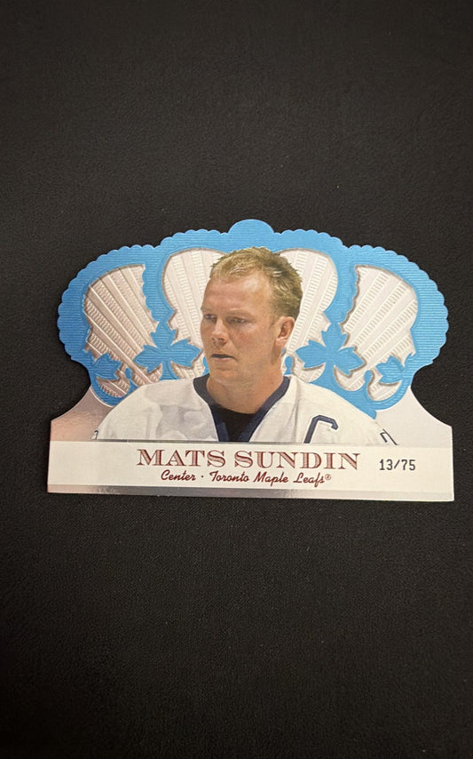2000-01 Pacific Crown Royale - Mats Sundin #102 Ice Blue /75