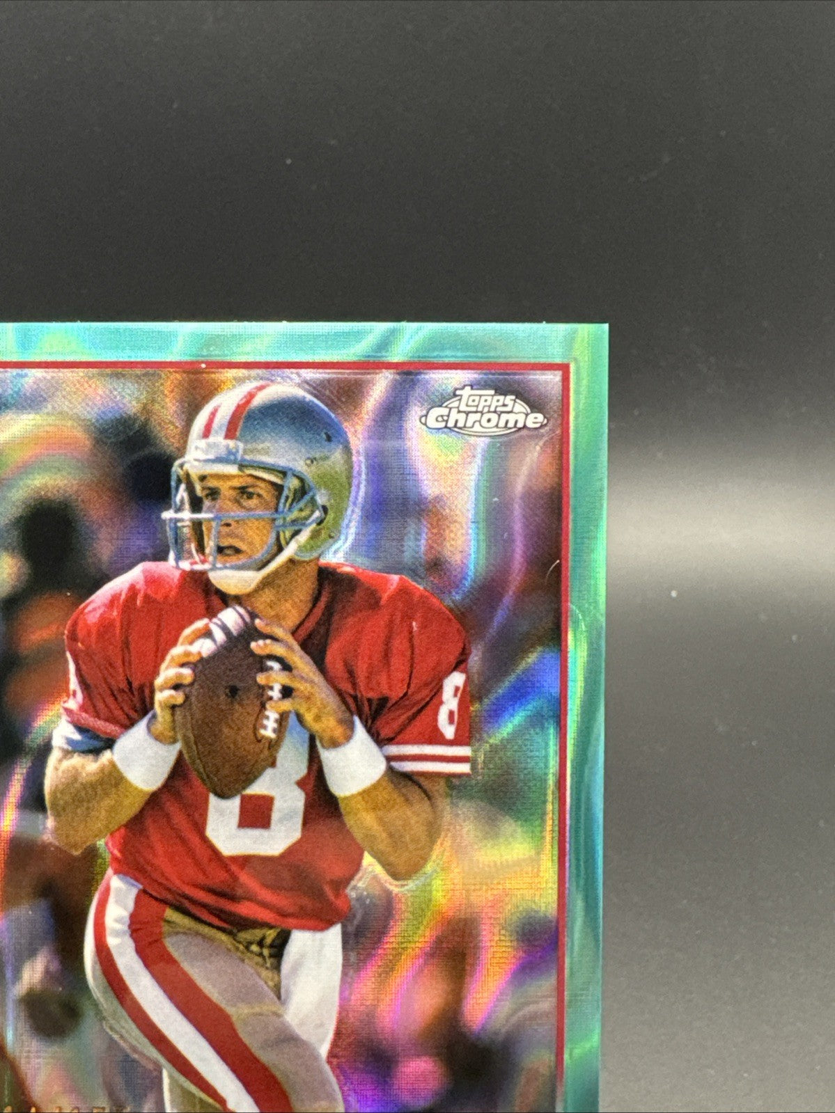 2024 Topps Chrome Composite #49 Steve Young Aqua Lava #/175