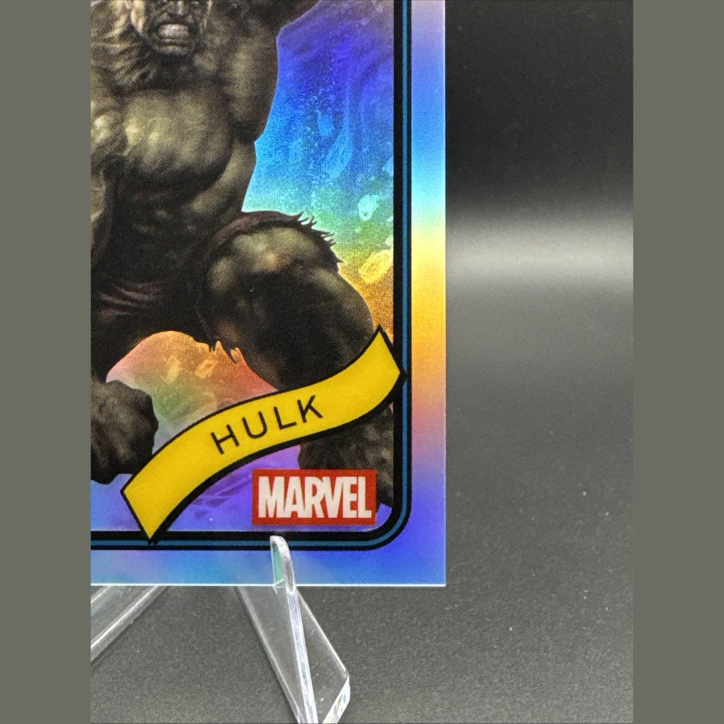 2025 Marvel Topps Chrome Refractor Hulk #128