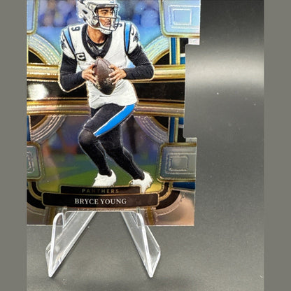 Bryce Young 2023 Panini Select Silver Prizm Die-Cut RC Rookie #14 Concourse