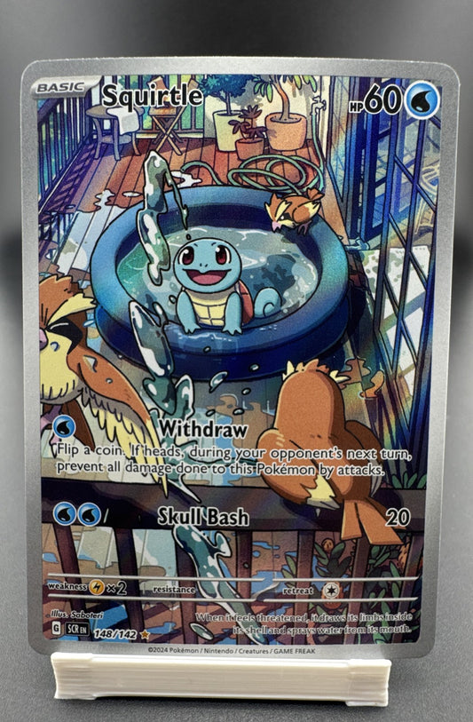 Squirtle 148/142 Sv07: Stellar Crown Holo
