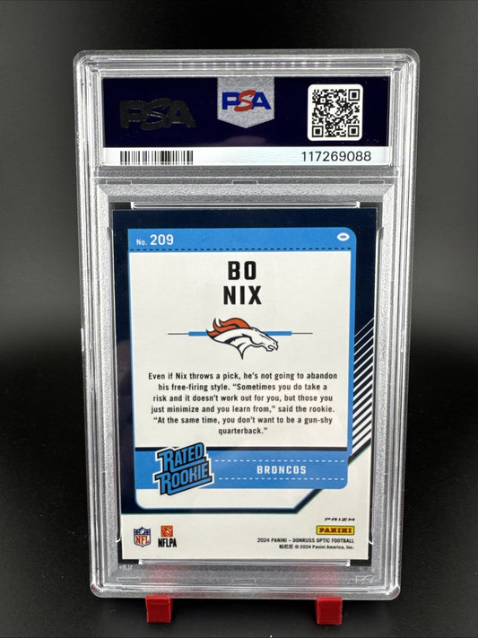 2024 Donruss Optic No Nix #209 Purple Shock PSA 10