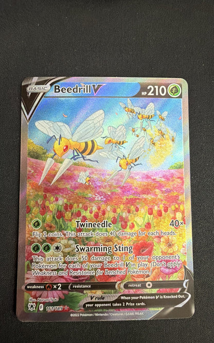 Beedrill V (Alternate Full Art) 161/189 Swsh10: Astral Radiance Holo