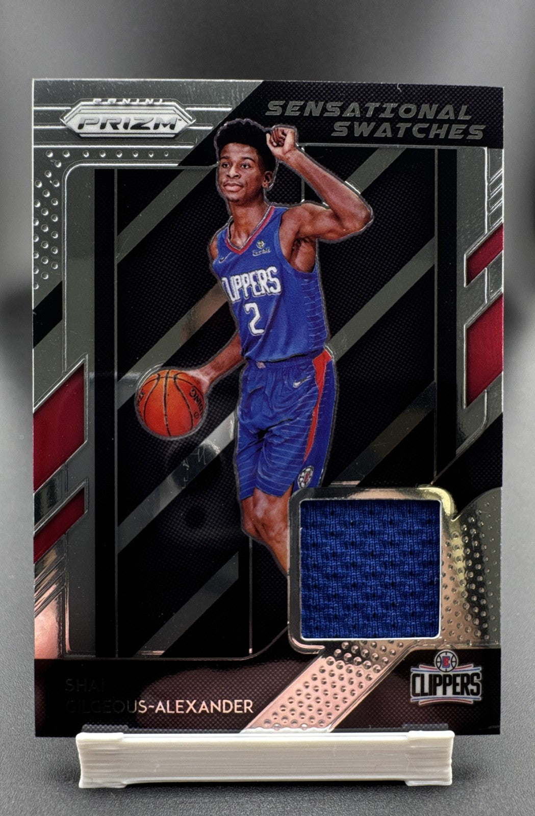 2018-19 Panini Prizm - Sensational Swatches Shai Gilgeous-Alexander #95 (MEM,...