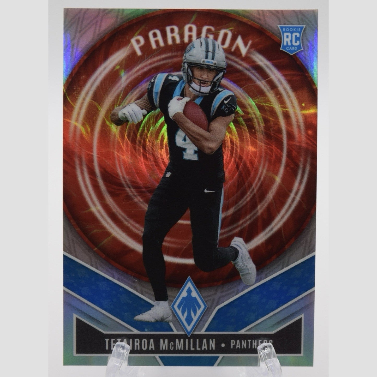 TETAIROA MCMILLAN RC 2025 Panini Phoenix PARAGON HOLO Carolina Panthers #16