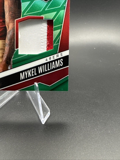Mykel Williams 2025 Panini Phoenix Franchise Future Patch Green 90/99  #FFM-MWS