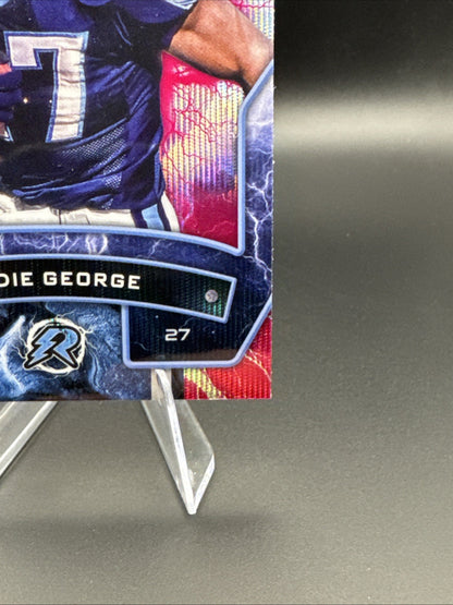 2024 Topps Resurgence - Eddie George #98 Sky Blue & Pink 101/199