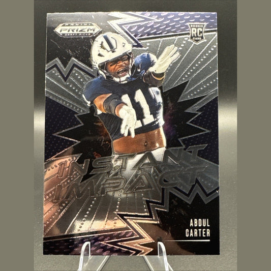2025 Panini Prizm Draft Picks - Abdul Carter - Instant Impact (RC) #II-ACR