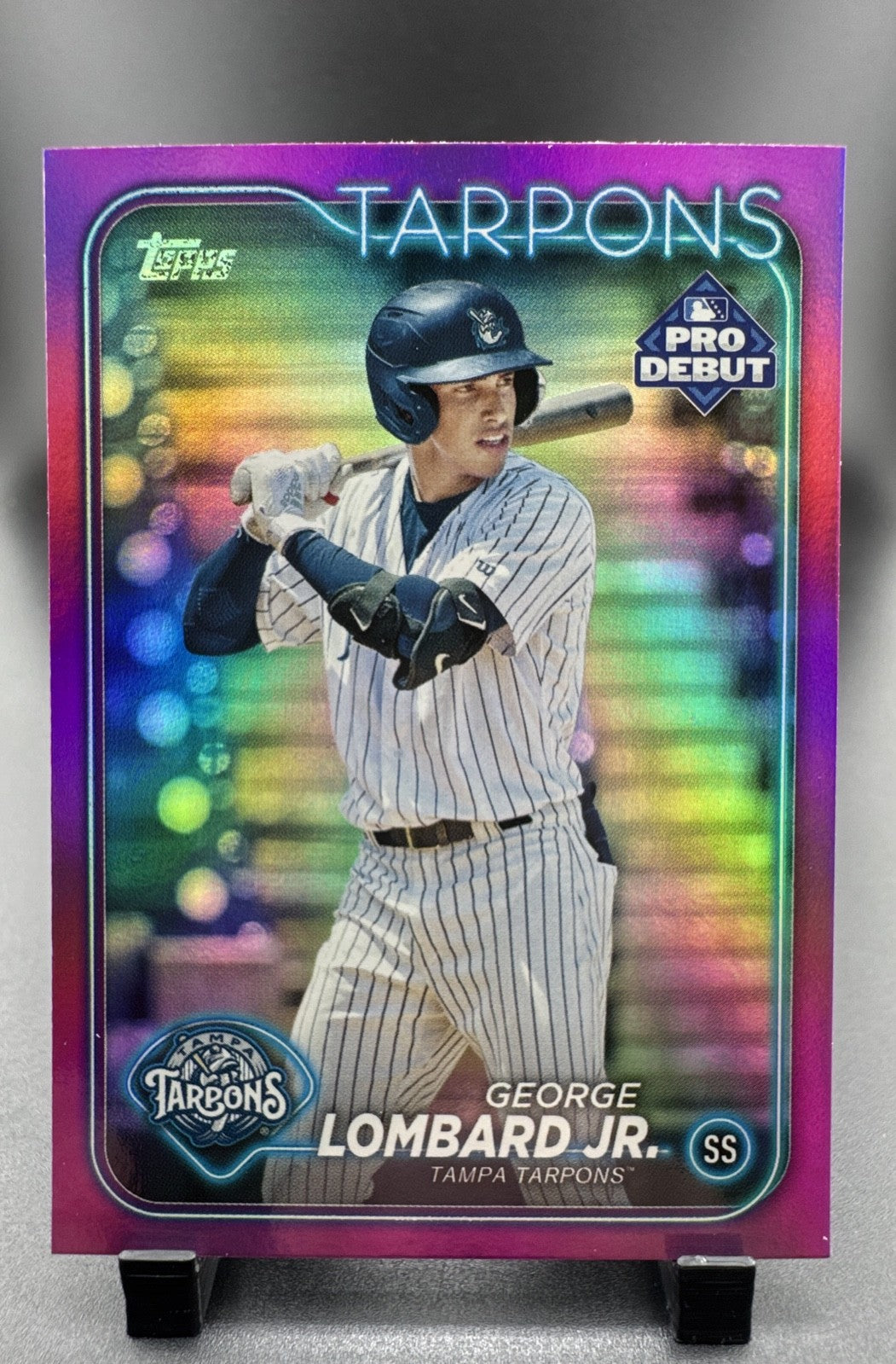 2024 Topps Pro Debut - George Lombard Jr. #PD-190 Fuchsia Foil /199 (RC)