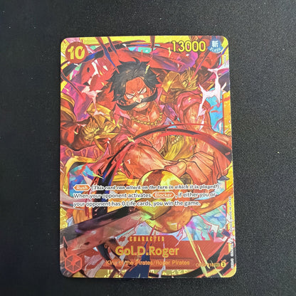 Gol D Roger Alternate Art OP09-118 Secret Rare Emperors in the New World