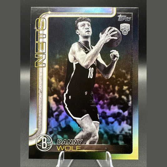 Danny Wolf 2025 Topps Basketball #227 RC
