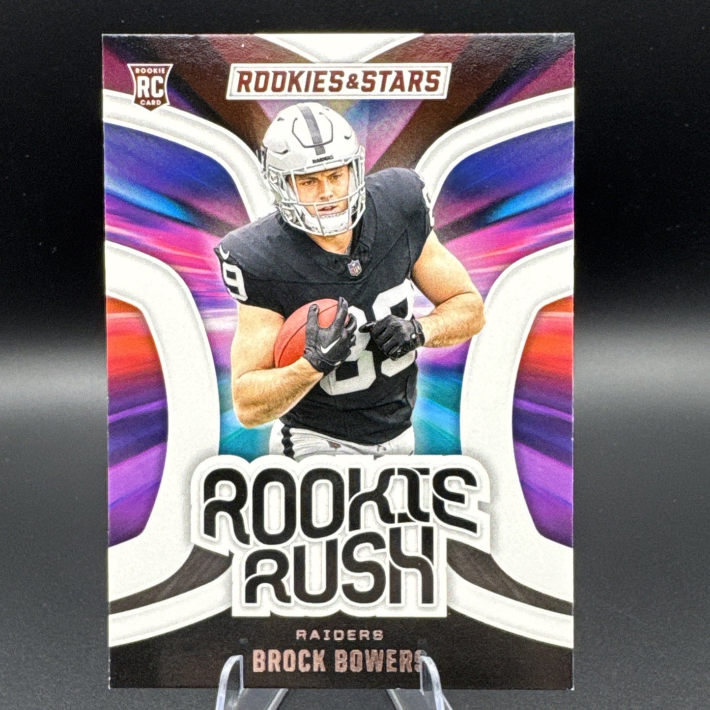 2024 Panini Rookies & Stars Football Brock Bowers #RR-BBS Rookie Rush