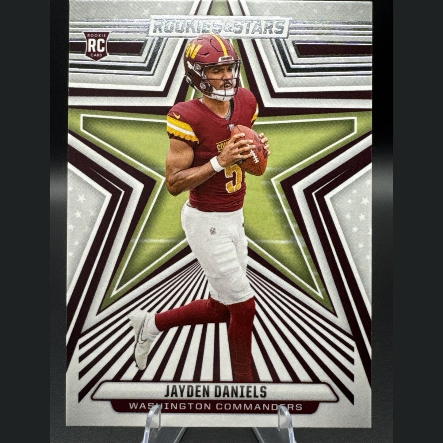 2024 Panini NFL Rookies & Stars #148 Jayden Daniels RC Washington Commanders