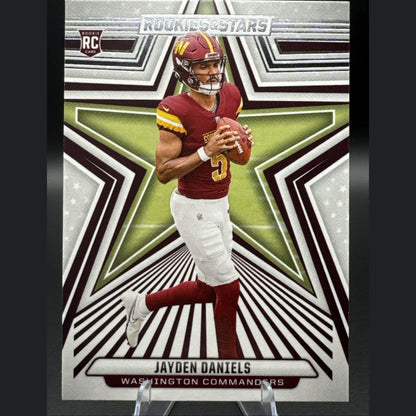 2024 Panini NFL Rookies & Stars #148 Jayden Daniels RC Washington Commanders