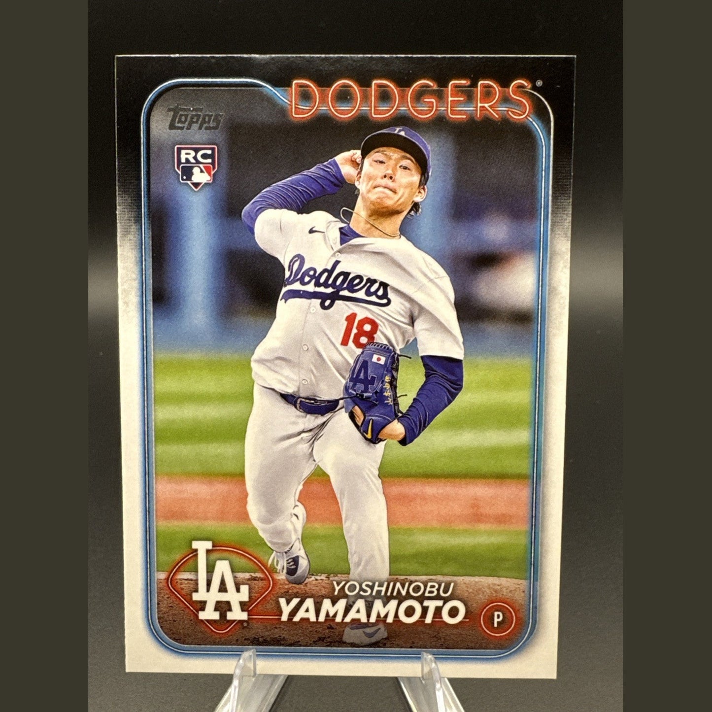 2024 Topps Yoshinobu Yamamoto RC #553 Dodgers