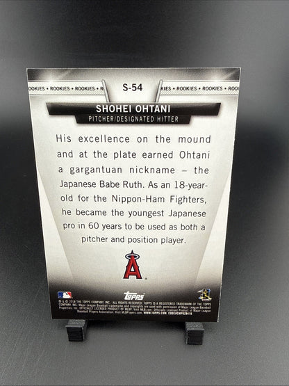 2018 Topps - Topps Salute Series 2 Rookies Shohei Ohtani #S-54 (RC)
