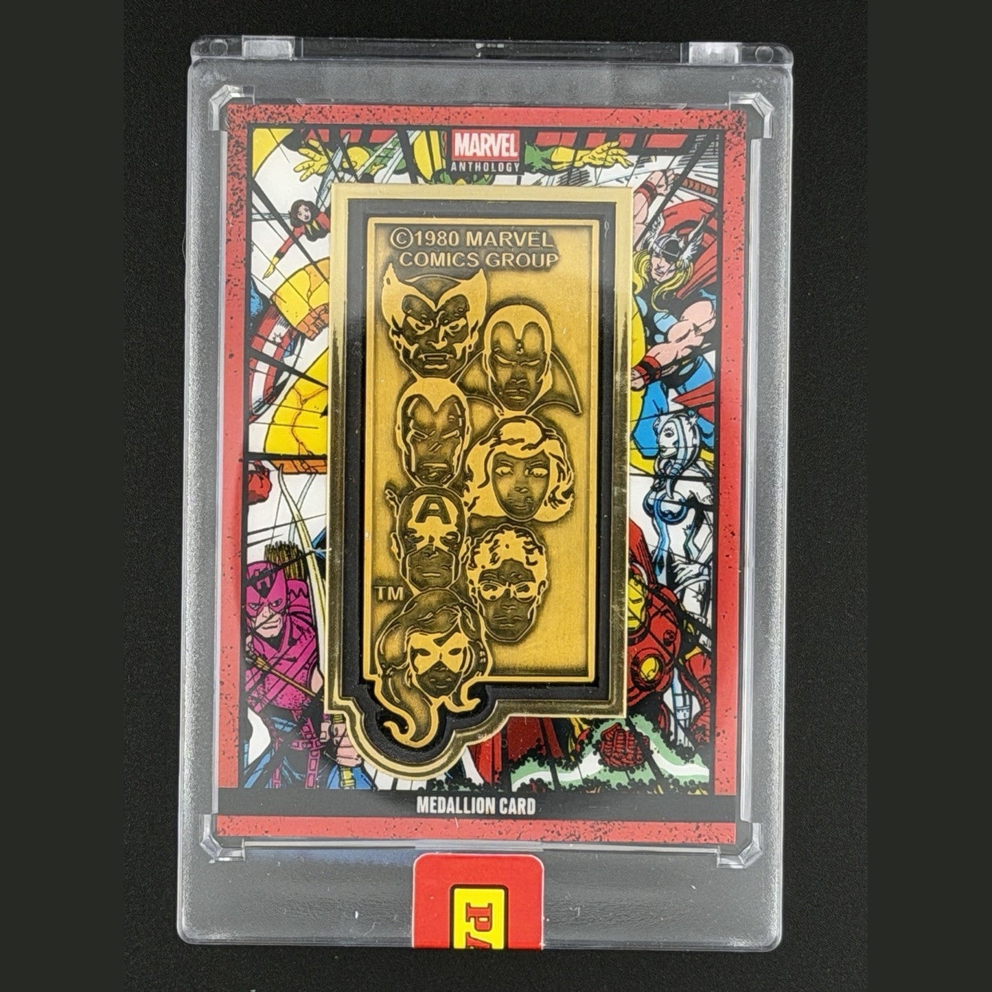 X‑Men 2025 Panini Marvel Anthology Medallion Card John Byrne Corner Box