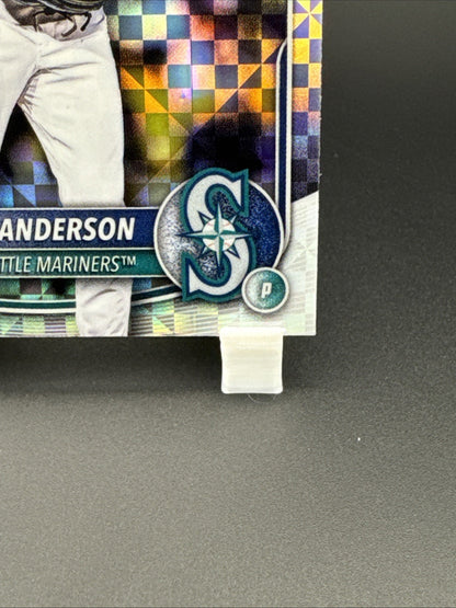 2025 Bowman Draft Chrome Kade Anderson X-Fractor #BDC-3 Seattle Mariners