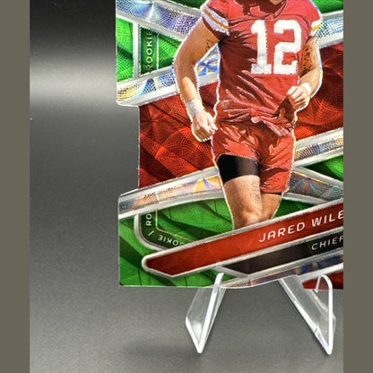 2024 Panini Spectra Jared Wiley Rookie Universal Die Cut 30/30 (RC) Chiefs #176