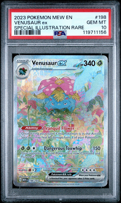 Venusaur ex 198/165 Sv: Scarlet & Violet 151 Holo
