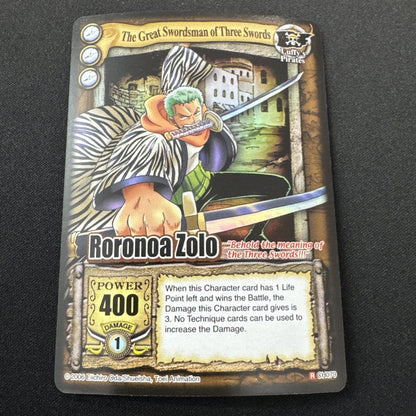 2006 One Piece Passage to the Grand Line CCG Roronoa Zoro Foil Card CH079 (88)