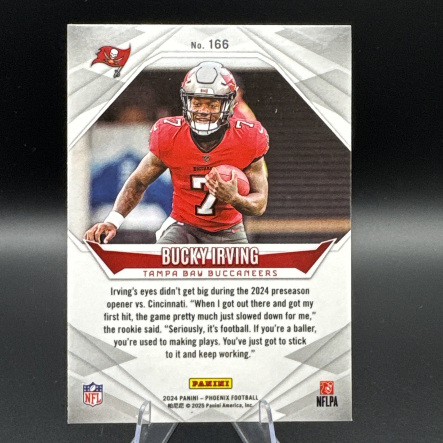 2024 Panini Phoenix - Rookies Bucky Irving #166 Silver (RC)