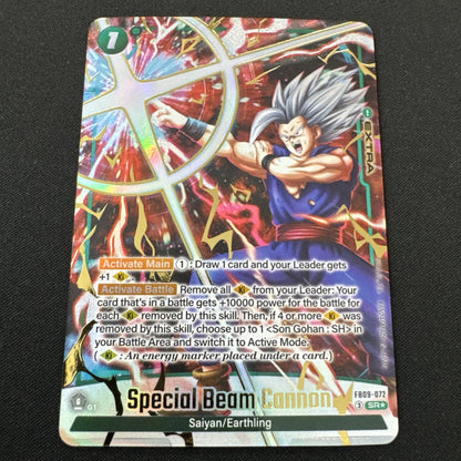 Special Beam Cannon FB09-072 Alt Art Dual Evolution Dragon Ball Fusion World