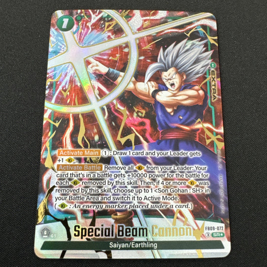 Special Beam Cannon FB09-072 Alt Art Dual Evolution Dragon Ball Fusion World