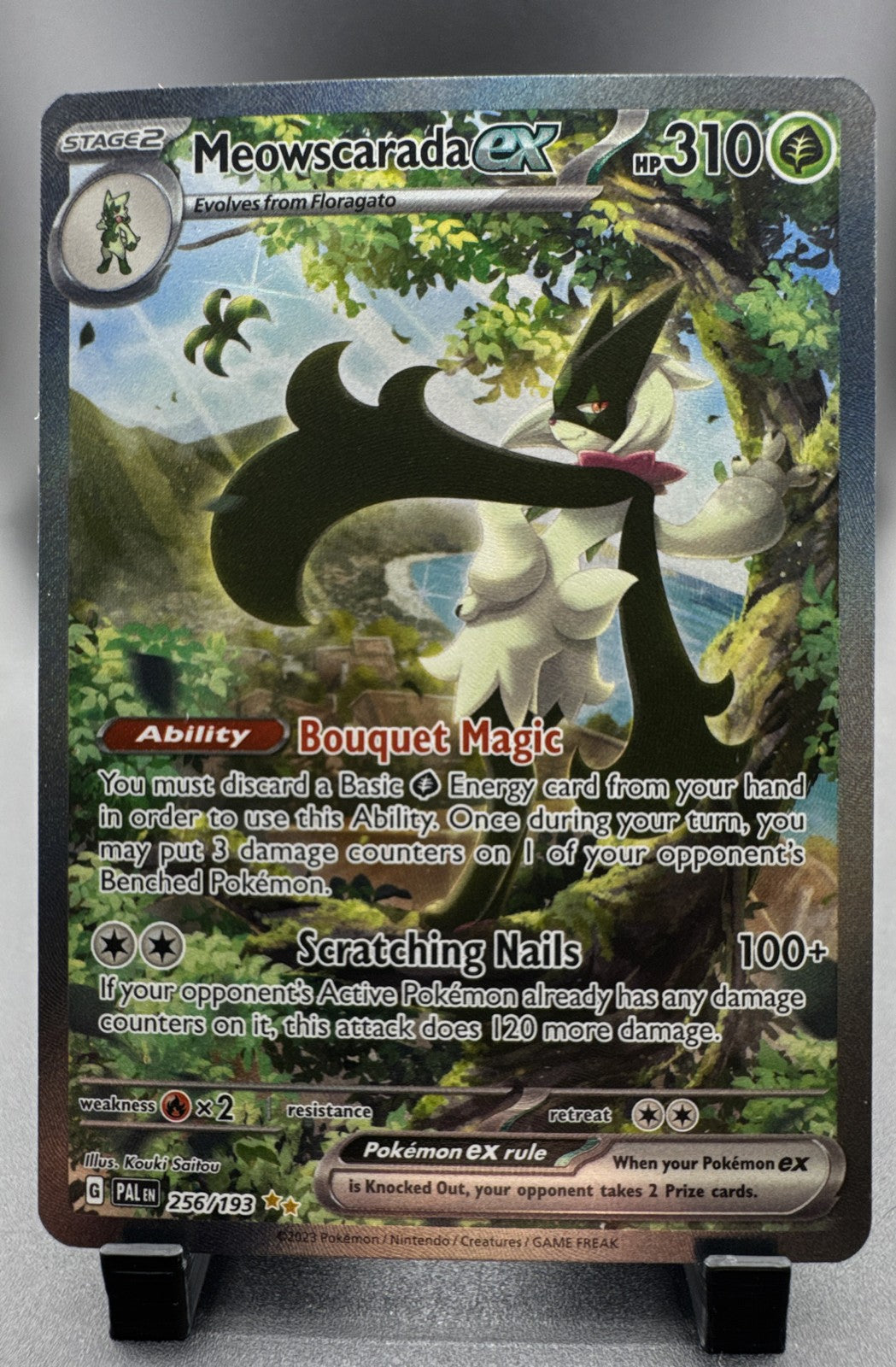 Meowscarada ex 256/193 Sv02: Paldea Evolved Holo