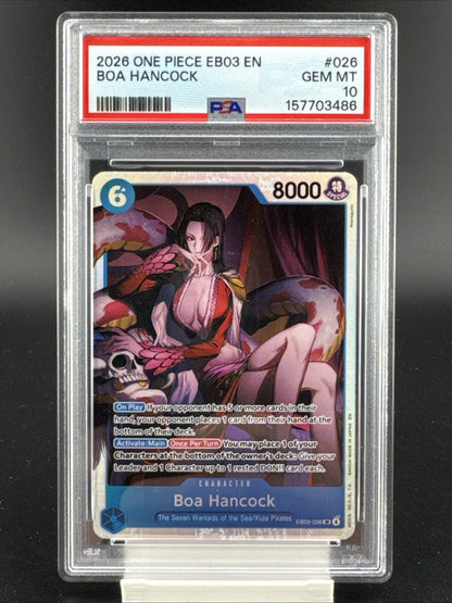 Boa Hancock EB03-026 Extra Booster: One Piece Heroines Edition Foil