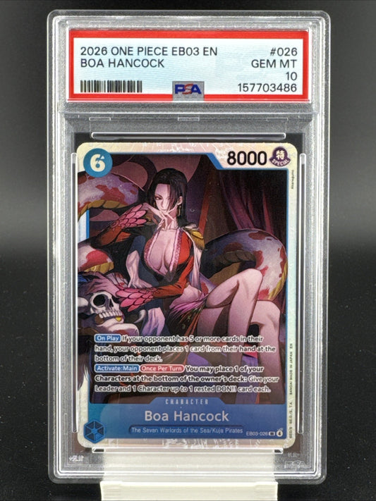 Boa Hancock EB03-026 Extra Booster: One Piece Heroines Edition Foil