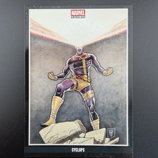2025 Panini Marvel Anthology Treasure Box  Glow In The Dark Insert # G10 Cyclops