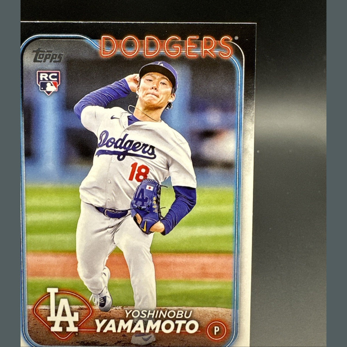 2024 Topps Yoshinobu Yamamoto RC #553 Dodgers